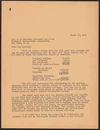 Correspondence between Doyle Hinton and C. L. Newcomb, March 15-16, 1934