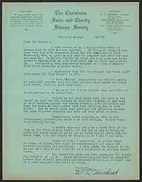 Correspondence between Doyle Hinton and W. L. Kinkead, April 1933