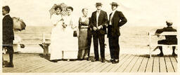 On the boardwalk, ca. 1910s