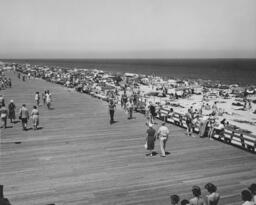Rehoboth Beach and boardwalk, Early 1960s