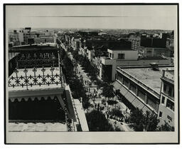 Market Street looking south from roof of Grand Opera House, ca. 1975-1985