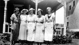 Meeting of the Delaware Society Federation of Women's Clubs, June, 1936