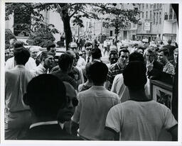 Vietnam War protest., ca. 1970