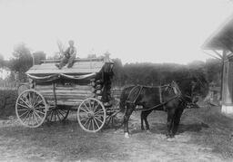 Campaign wagon, ca. 1905-1910