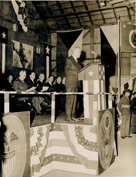 World War II rally, February 23, 1944.