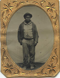 Civil War soldier Cook, 4th Delaware Regiment, 1861-1865