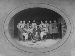 Civil War, Confederate prisoners of war at Fort Delaware, May 1864