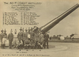 621st Coast Artillery, Camp William C. Speakman, May 1930