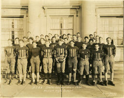 D.I.A.A. State Champion football team, Newark High School, 1930