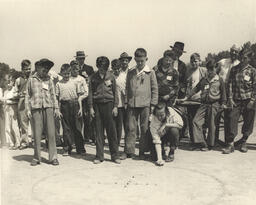 Marbles tournament, 1946