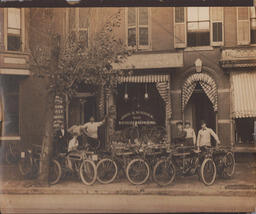 John H. Minnick Bicycles and Repairing, ca. 1920s