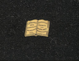 Book Label, C.F. Thomas and Co., booksellers and stationers