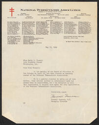 Letter, Kendall Emerson to Emily Bissell, May 13, 1936