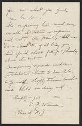 Letter, E. P. Warner to A. Robin, August 26, 1912, part 3