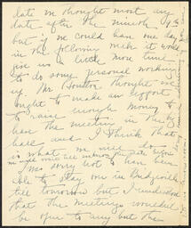 Letter, Rachel J. Henderson to Emily Bissell, circa December 1908, part 2
