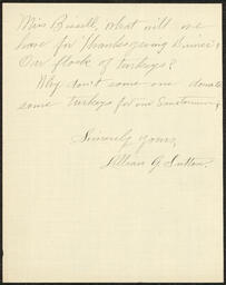 Letter, Lillian G. Sutton to Emily Bissell, n.d., part 3