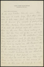 Letter, Helen Reilly to Emily Bissell, April 25, 1921, part 2