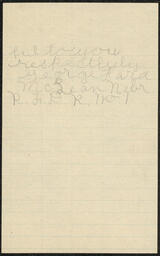 Letter, George Hard to Emily Bissell, June 8, 1908, part 2