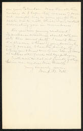 Letter, Maud B. Nott to Emily Bissell, December 30, 1910, part 3