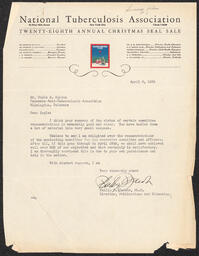 Letter, Philip Jacobs to Doyle Hinton, April 9, 1935