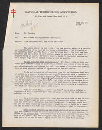 Letter, Dr. Emerson to Affiliated and Represented Associations, July 17, 1936