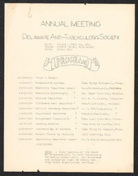 Annual Meeting Schedule, April 26, 1935