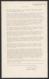 Delaware Anti-Tuberculosis Society Annual Dinner Meeting Minutes, April 8, 1940